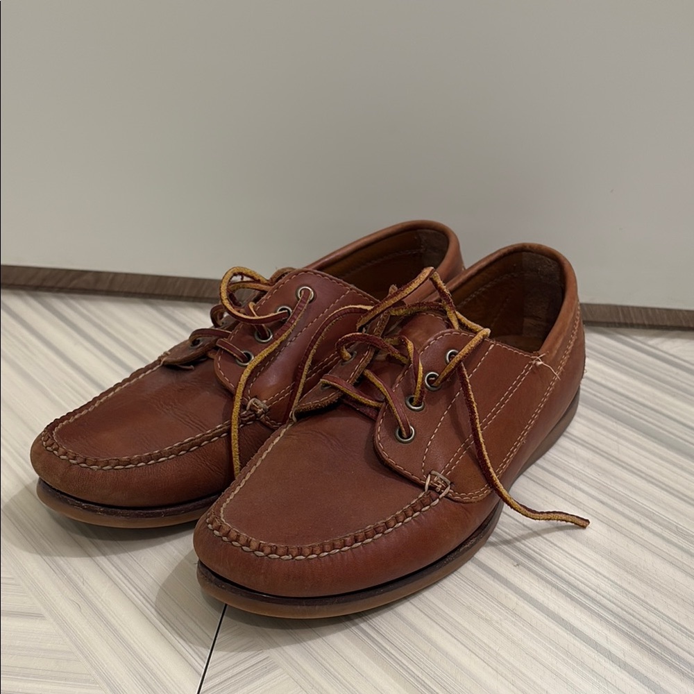 Classic Brown Leather Men's Shoes